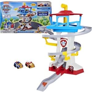 Paw Patrol, True Metal Adventure Bay Rescue Way Toy Playset with Vehicles